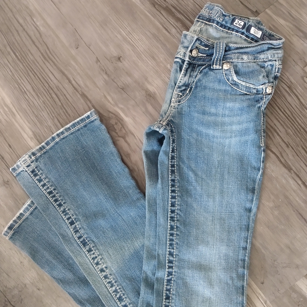Miss Me Jeans Size  26 Length 34 Boot Cut Jeans